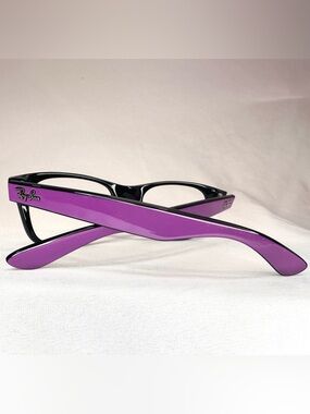 Ray-Ban RB2132 NEWWAYFARER Purple and Black Glasses